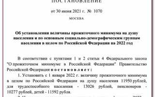 Прожиточный минимум в Республике Тыва в 2022 году